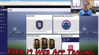 How to Start Trading on the Web App FIFA 19