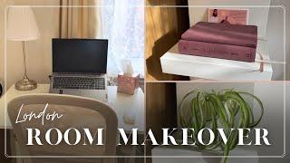 Decorating my new room in London | Room Makeover 2025