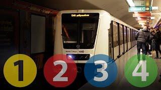 Metro Budapest // M1, M2, M3 & M4