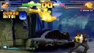 MUGEN KOF | GOLD KYO VS OROCHI KUSANAGI WF | 1vs1