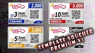 Template Premium Voucher Mikhmon by Bang Fox Last HD - v1