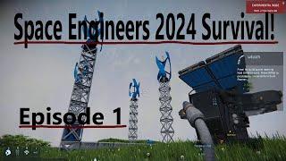 Space Engineers Survival 2024 - Typhoon Bound! - Episode 1