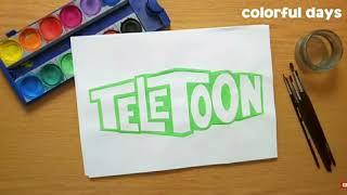 Teletoon logo in colorful days