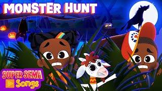 Monster Hunt  Super Sema  Halloween Kids Songs