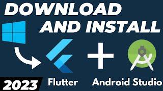 How to download and install Flutter in Android Studio on Windows 10 tutorial in 2024