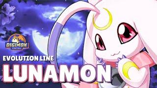 Lunamon Evolution Line