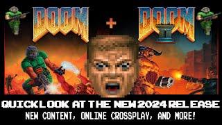 DOOM 1 and DOOM 2 Enhanced Edition Quicklook! Review + Gameplay