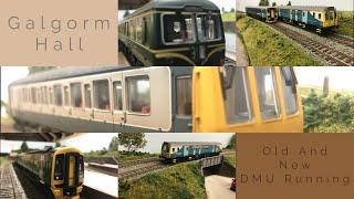 Building A OO Gauge Model Railway: Old And New DMU Running Session