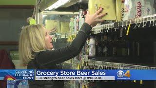 Grocery Stores In Colorado Start Selling Full-Strength Beer