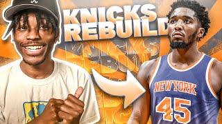 REBUILDING THE NEW YORK KNICKS IN NBA 2K22