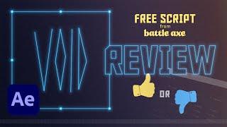 Free After Effects Script | VOID Review