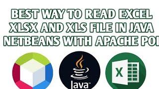 How to Read Excel File in Java with Apache POI | Read Excel in Java | NetBeans IDE