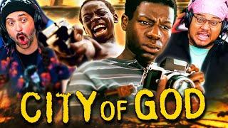 CITY OF GOD (2002) MOVIE REACTION!! FIRST TIME WATCHING!! Cidade de Deus | Full Movie Review!