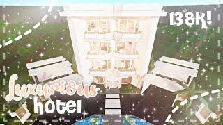 Minami Oroi Bloxburg Speedbuild and Tour - Luxurious Hotel 138k - September 1 2021