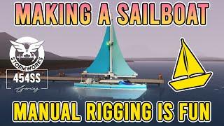 My First Sailboat Attempt in Stormworks Sailing Update!