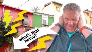 WHY is it SO loud??  Motorhome trip to Spain - Xativa