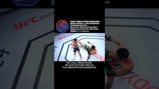  UFC on ABC 3 Fight Simulation Highlight Brian Ortega Yair Rodriguez FW Bout #ufconabc #shorts