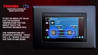 Video 52 - Toshiba RBC-TBPTS Touch Screen Energy Saving Options