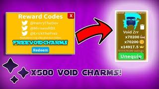 *NEW* Code for FREE VOID CHARMS in Saber Simulator!