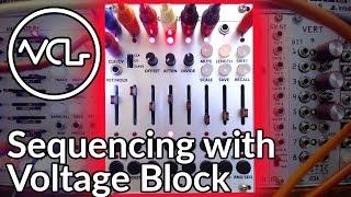 Composing with Voltage Block Eurorack Sequencer