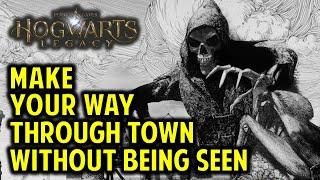 Make Your Way Through the Town Without Being Seen | Niamh Fitzgerald's Trial | Hogwarts Legacy