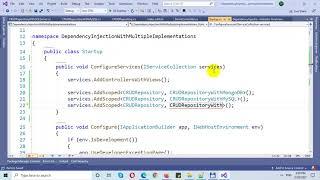 Dependency Injection With Multiple Implementations Of The Same Interface in ASP.NET Core MVC