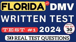 Florida DMV Written driving test 2024 | Florida DMV Written Test 2024 |Florida DMV Permit test 2024