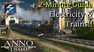 Guide to Anno 1800 OIL, ELECTRICITY, AND TRAIN LAYOUTS