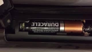 Duracell battery leakage issues-