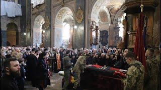 Попрощалися з другом Хаммером, загиблим командиром 2-го батальйону ДУК «Правий сектор»