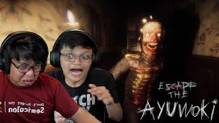 TRY NOT TO TALK CHALLENGE - PEENOISE ESCAPE THE AYUWOKI (HORROR)