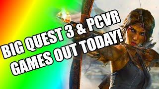 Great New VR Games Just Released on Quest & PCVR | Tomb Raider 2013 VR Mod Gameplay & More VR NEWS