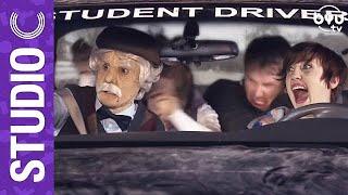 Insane Drivers Ed Teacher Scares Students - Studio C