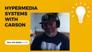 HTMX creator Carson Gross discusses his "Hypermedia Systems" book