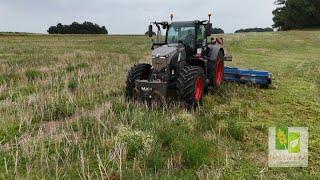 Broyage avec notre Fendt 726 Gen7 & le broyeur Lagarde