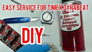 Servicing a vintage Timex electric Dynabeat the easy way