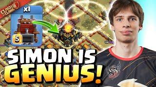 Simon’s  Genius LOG LAUNCHER trick gets INSANE VALUE with Fireball! Clash of Clans