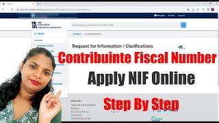 How to NIF Apply Online In Portugal | Full Video Step By Step| Without Confusion|