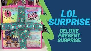 LOL Surprise Deluxe Present Surprise Series 2 Unboxing Toy Review | TadsToyReview