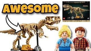 CRAZY NEW LEGO JURASSIC PARK SET LEAK!!!(TREX FOSSIL)