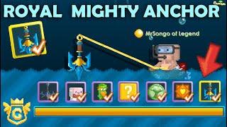 Making First LEGENDARY Royal Mighty Anchor! (+SET CHALLENGE) OMG!! | GrowTopia
