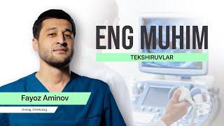 Farzandsizlikda spermogrammani o'zi kifoya emas! | Fayoz Aminov  #eko #ginekologia #urologist