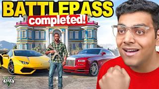 I Won 20 NEW Cars  In GTA 5 | Finally Completing Battlepass In GTA 5 Grand RP