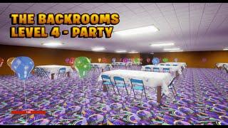 The BackRooms Game - Level 4 : Party Room | By azcrook