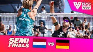 van de Velde/Immers vs. Ehlers/Wickler - Semi Final Highlights | Espinho 2024 #BeachProTour