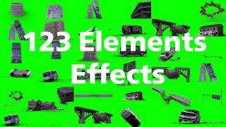 Destruction Full Pack- 100+ Elements  Green Screen Free Download -HD Pack 2022