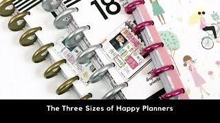 The Three Sizes of Happy Planners