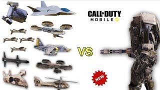 All Scorestreaks vs XS1 Goliath in COD Mobile | Call of Duty Mobile - New Updated 2024