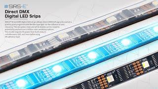 Direct DMX Digital LED Strip control each pixel individually