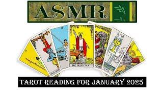 ASMR –Tarot Reading (Pick a Pile for Love & Relationships / January 2025)